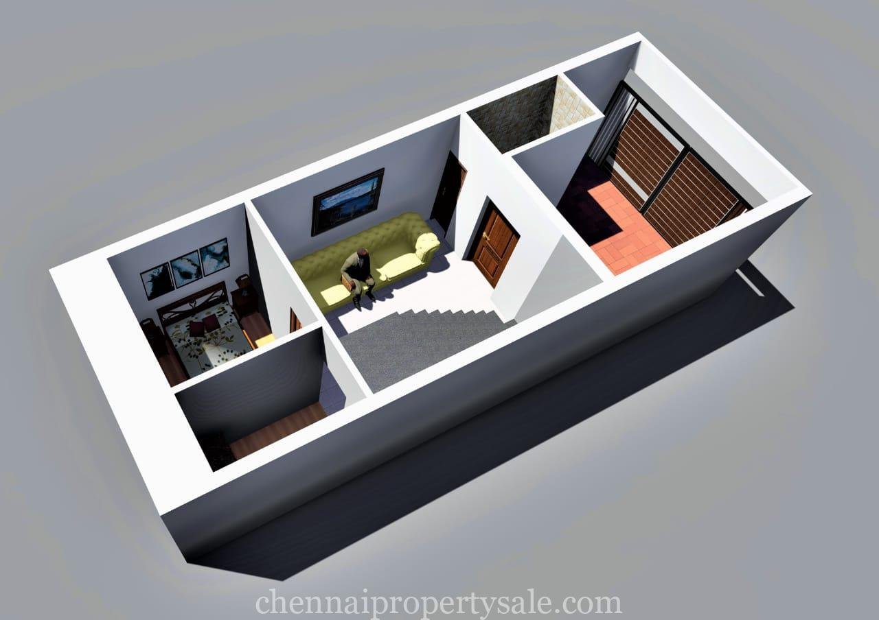 3 BHK Duplex House Sale in Poonamallee