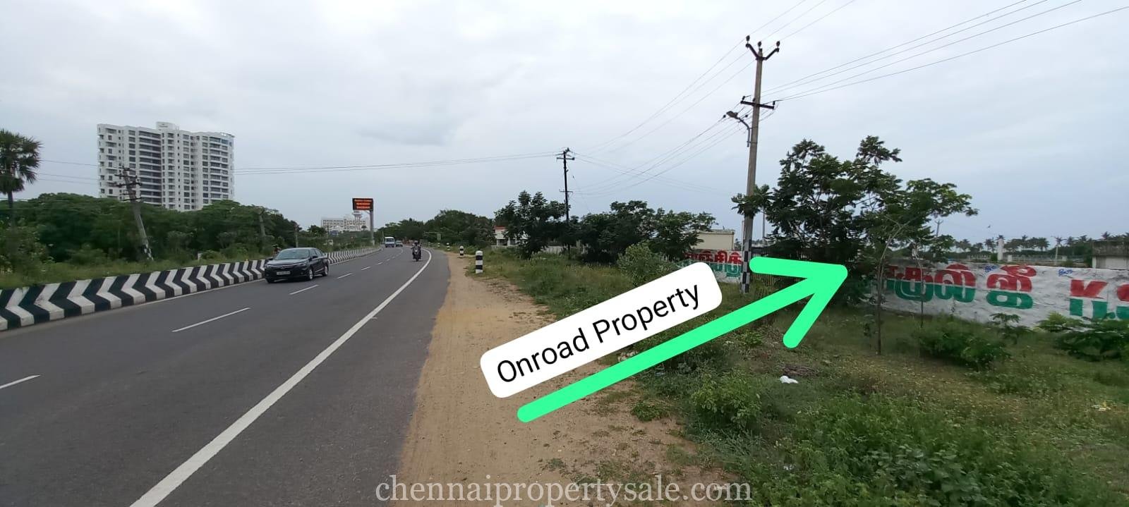 7 Ground On Road commercial Land Sale in Muttukadu ECR