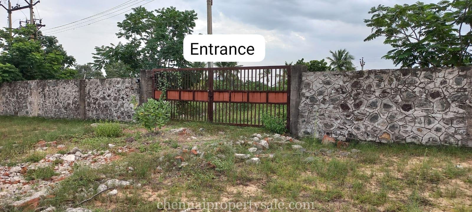 7 Ground On Road commercial Land Sale in Muttukadu ECR