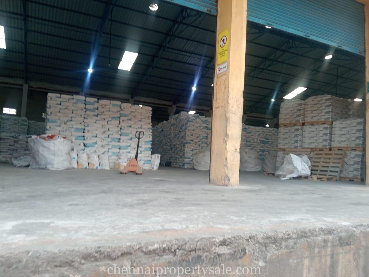 Rental Income Warehouse For Sale in Puzhal