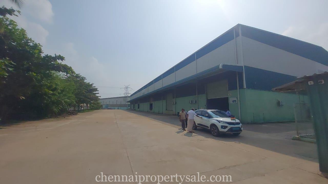 14 Acre On Road Rental Income Godown For Sale in Periyapalayam