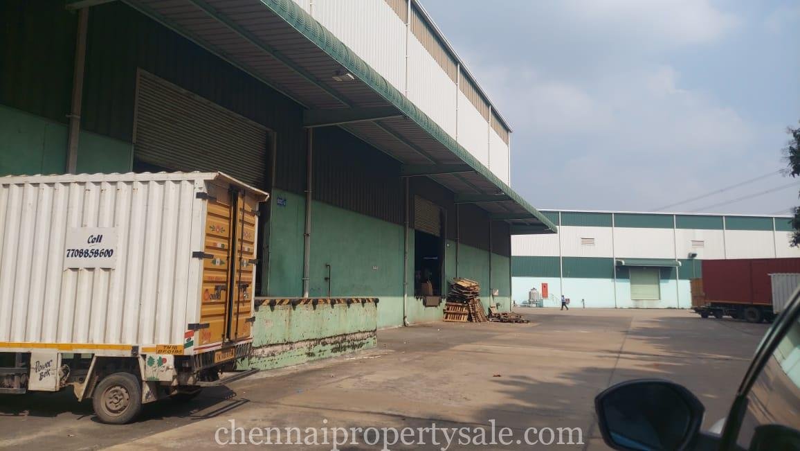 14 Acre On Road Rental Income Godown For Sale in Periyapalayam