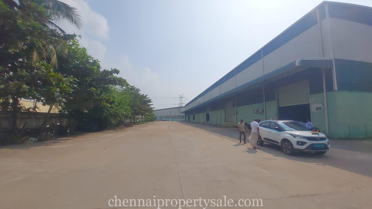 14 Acre On Road Rental Income Godown For Sale in Periyapalayam