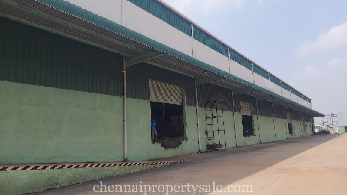 14 Acre On Road Rental Income Godown For Sale in Periyapalayam