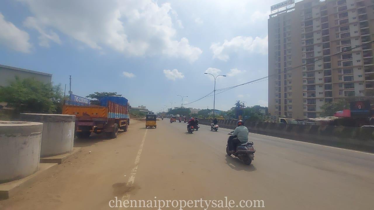 18 Ground On Road Land Sale in Madhavaram
