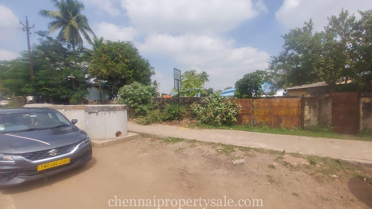 18 Ground On Road Land Sale in Madhavaram