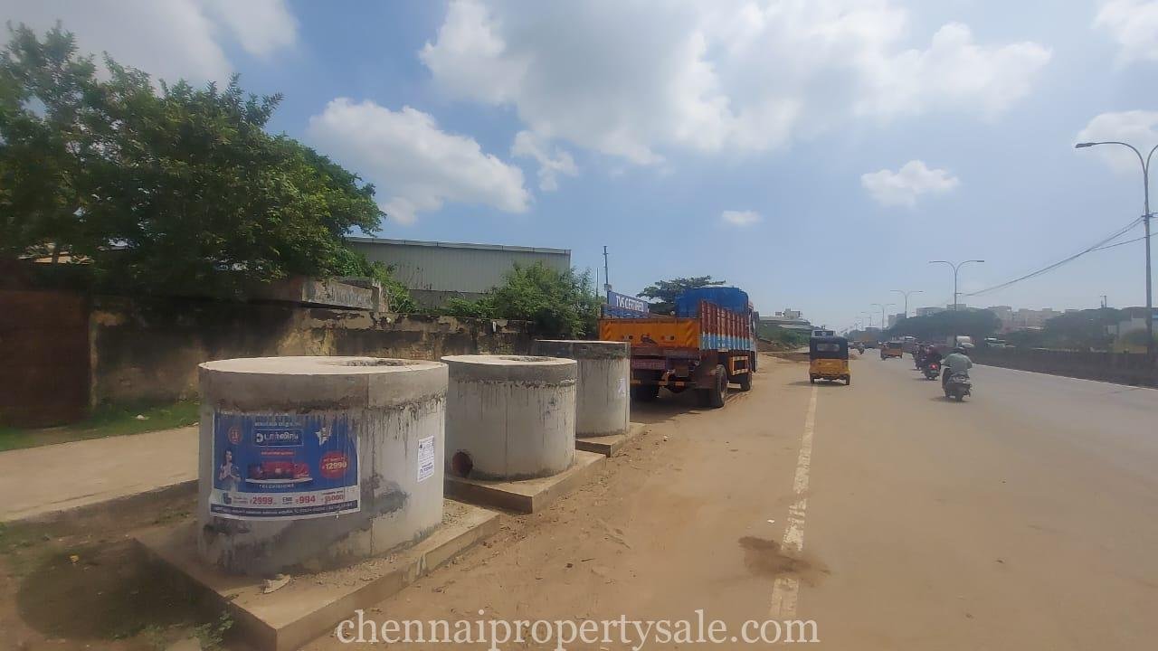 18 Ground On Road Land Sale in Madhavaram