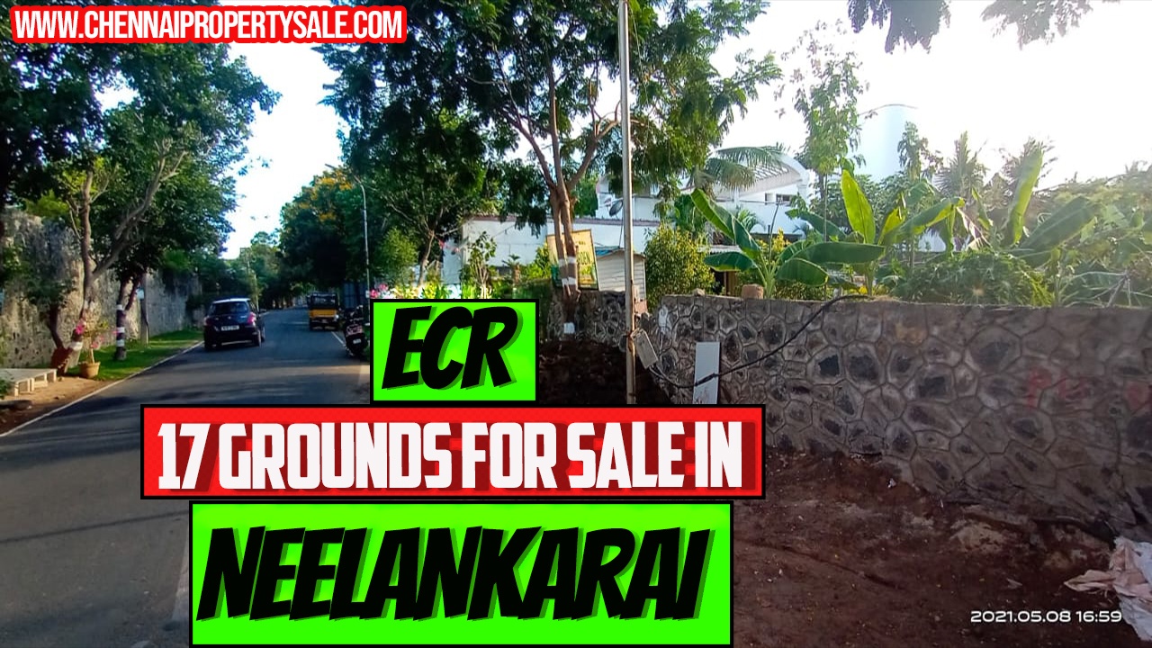 Land sale in Neelankarai casuarina drive
