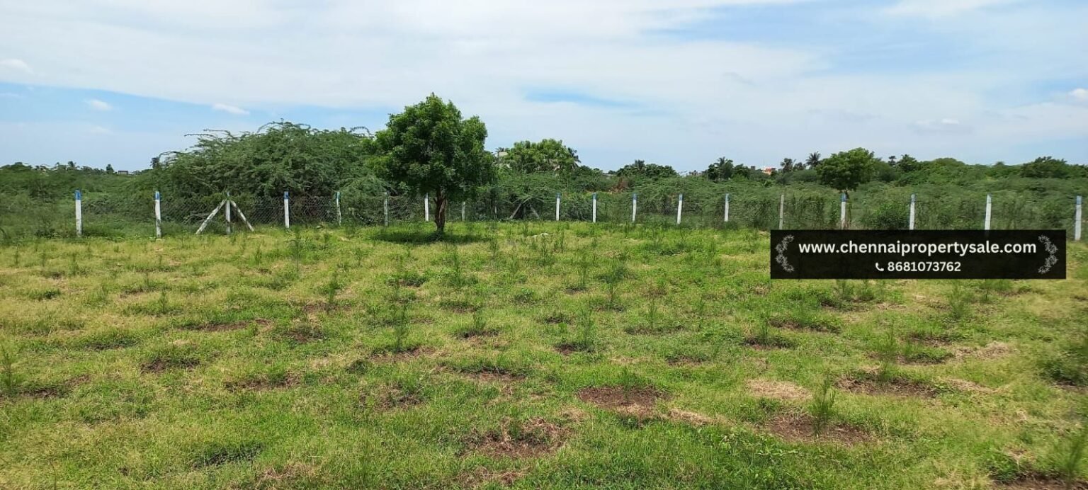 CMDA Approved Plots Sale Near Redhills Galaxy Realty