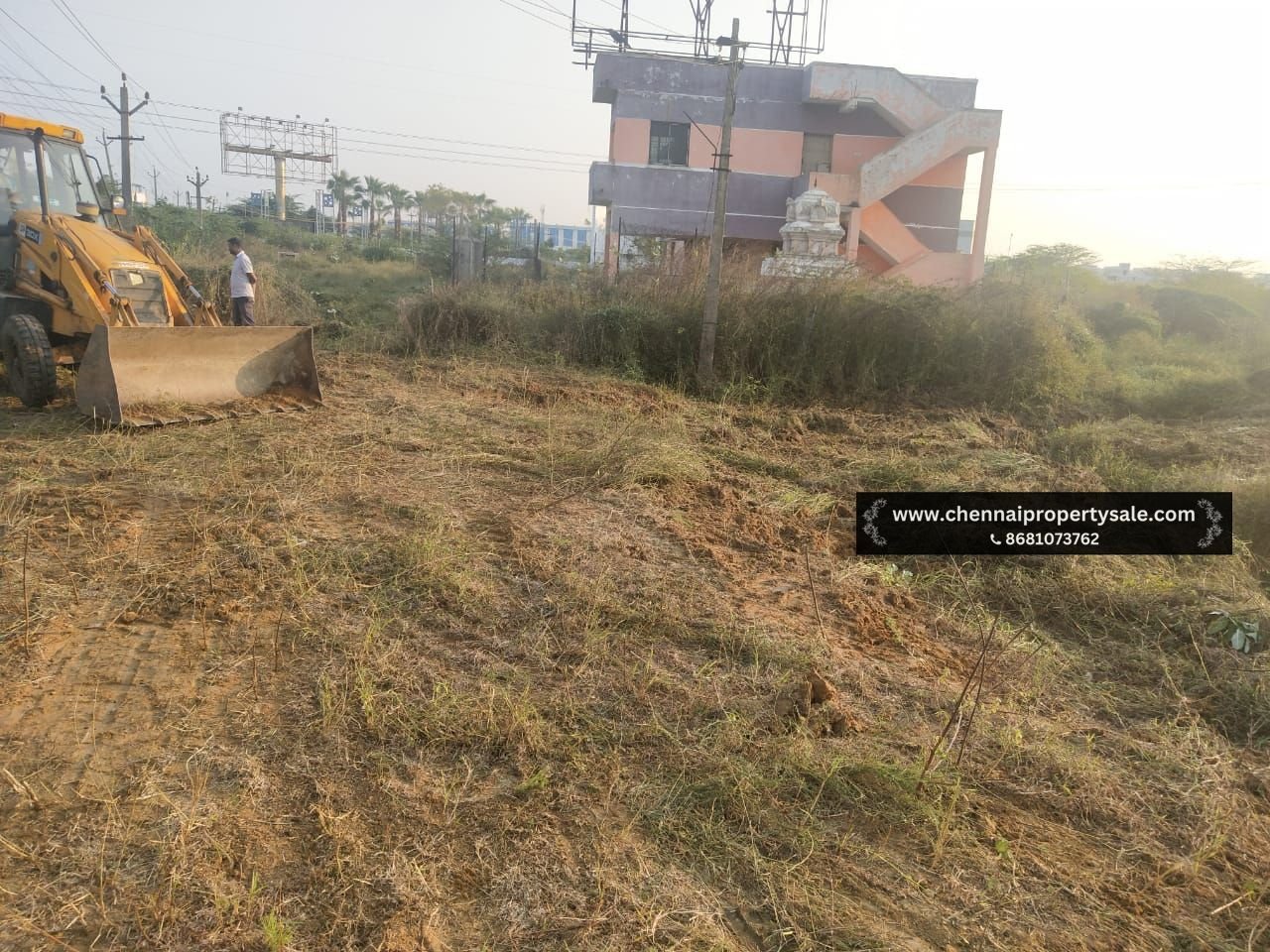 Onroad Land Sale in Vallakottai near Singaperumal Koil