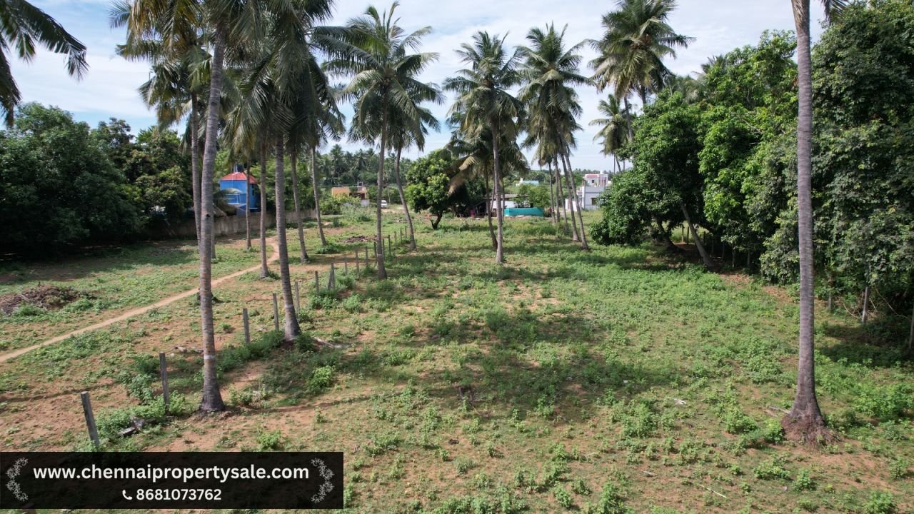 6.3 Ground Residential Plot sale in ECR Pudupattinam