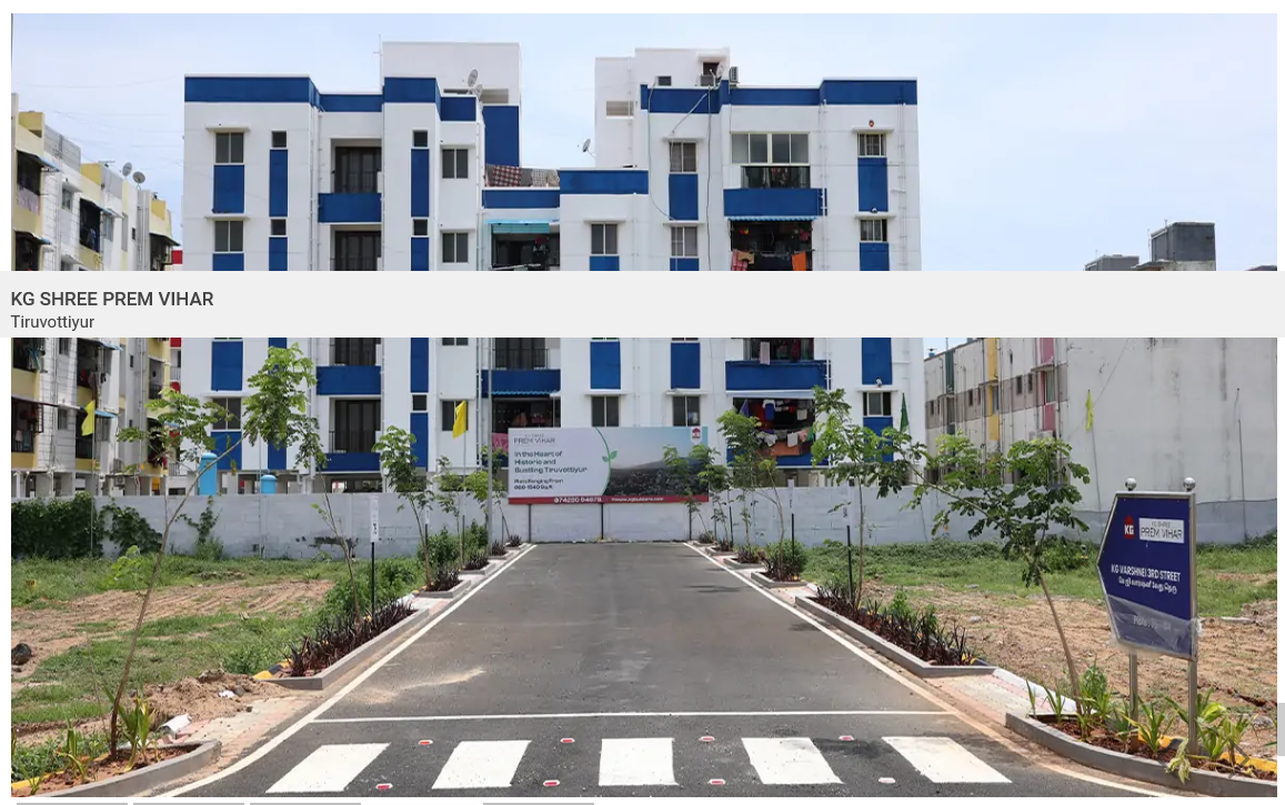 Premium Villa Plots Sale At Tiruvottiyur Galaxy Realty