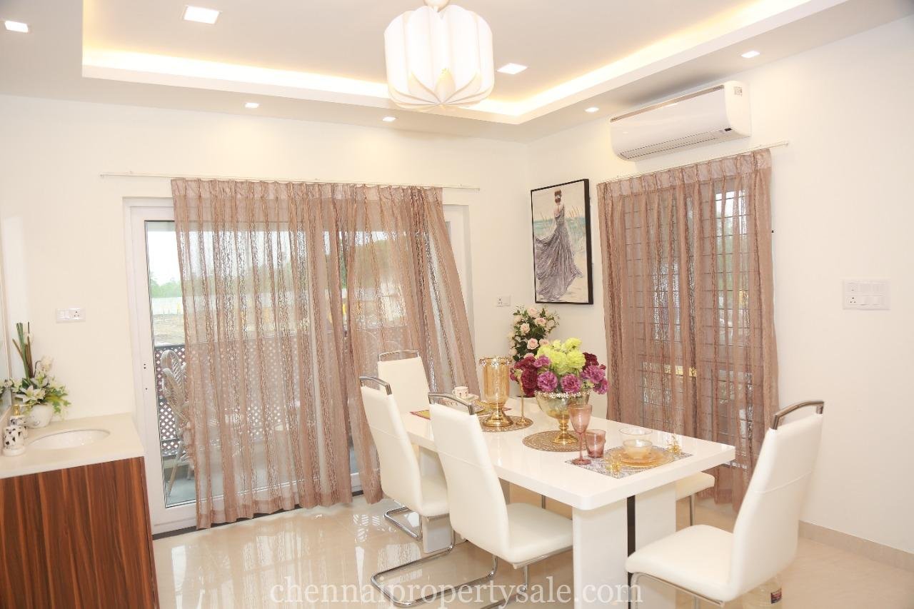 Luxury 3&4 BHK Bungalow for sale in Navalur OMR 20 DAC Silicon Valley navalur