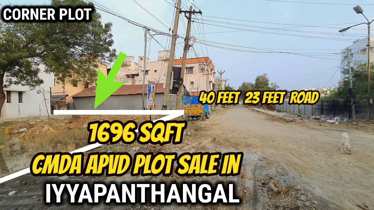 CMDA Approved Plot Sale in Iyyappanthangal