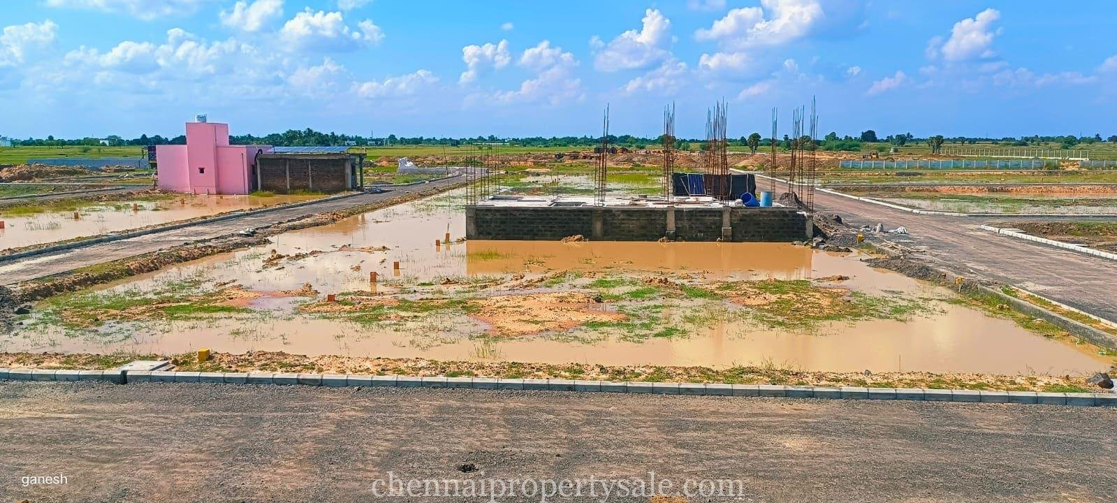 Dtcp Apvd Gated community plots sale in Kanchipuram