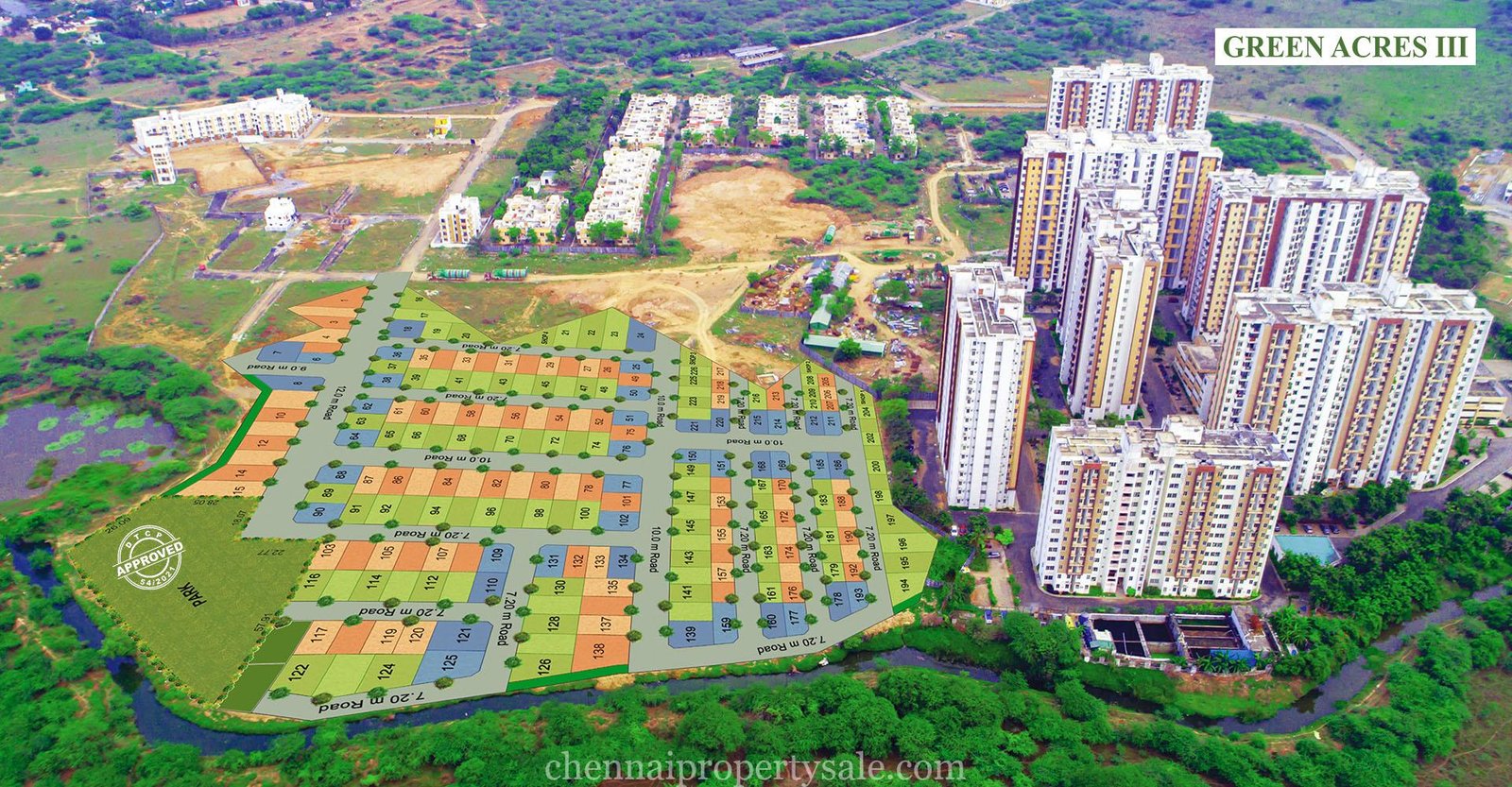 Gated community Plots sale in Oragadam