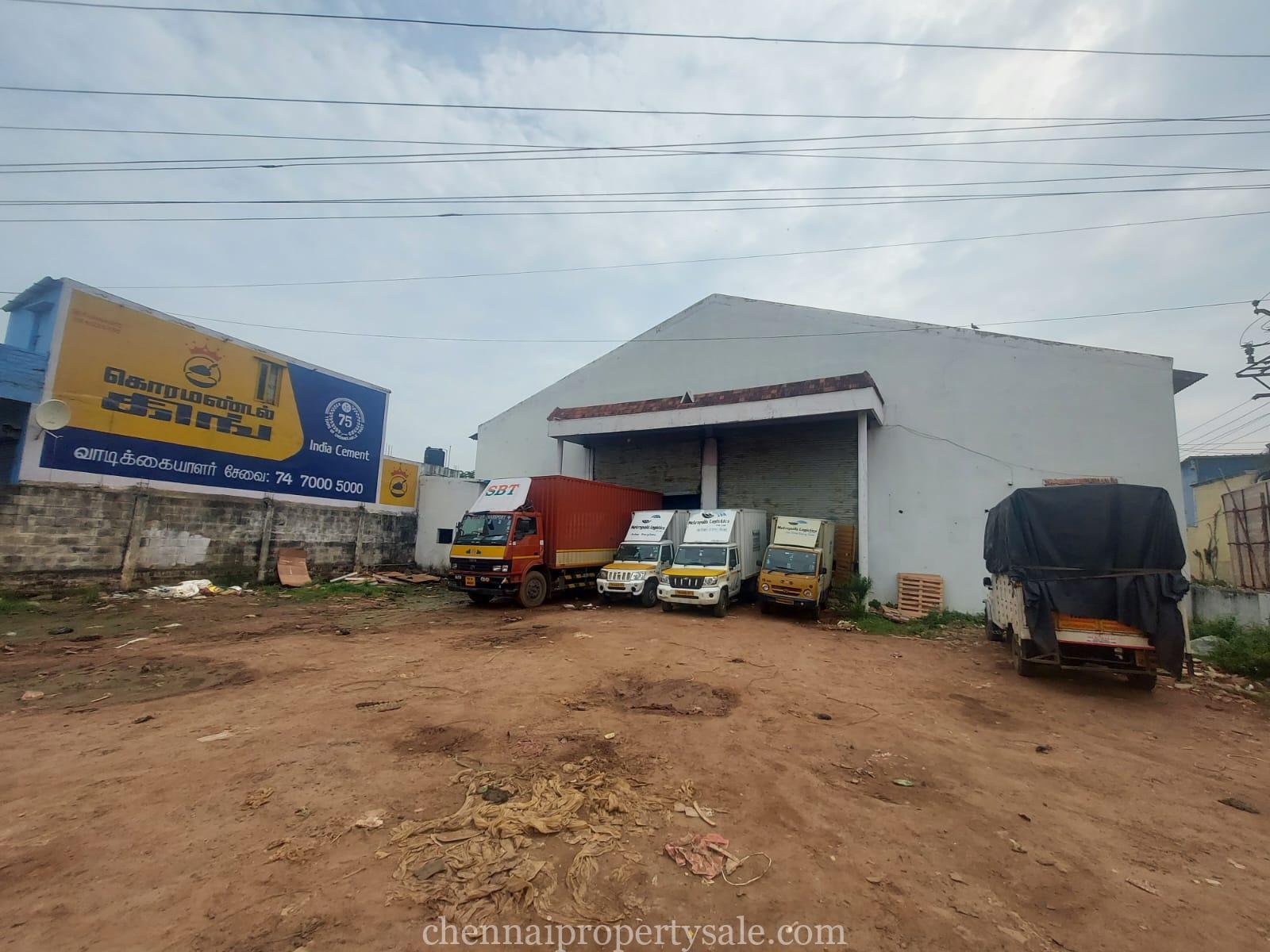 7 Ground On GNT Road Godown For Sale in Red Hills