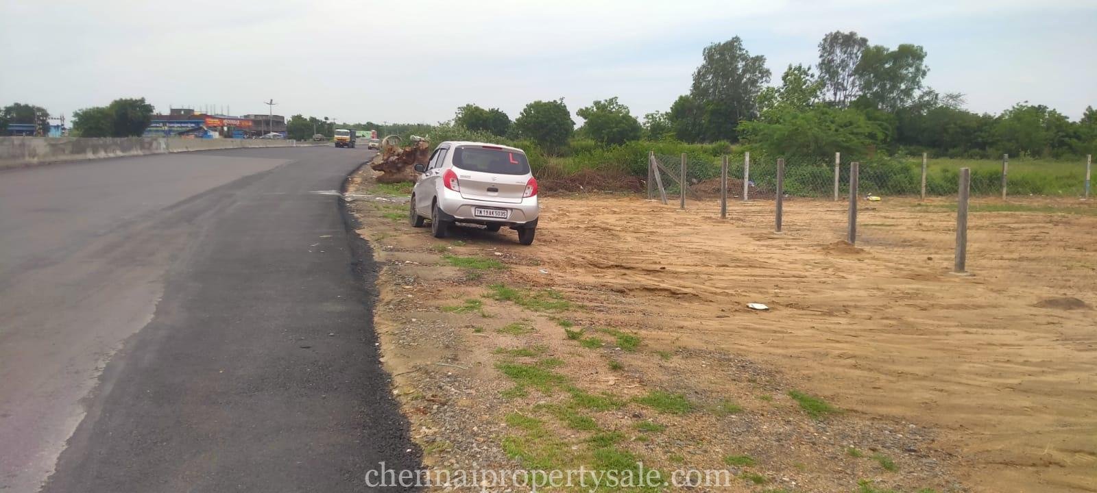 40000 Sq.Ft Commercial On road Land Sale in Walajabad 