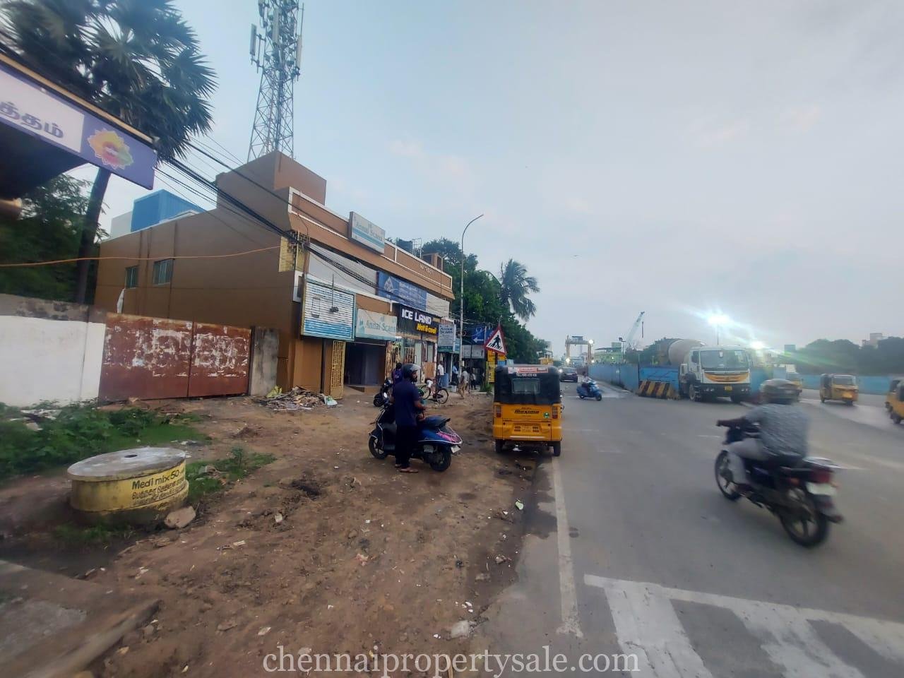 5.5 Ground On Road Residential and Commercial Land Sale in Madhavaram