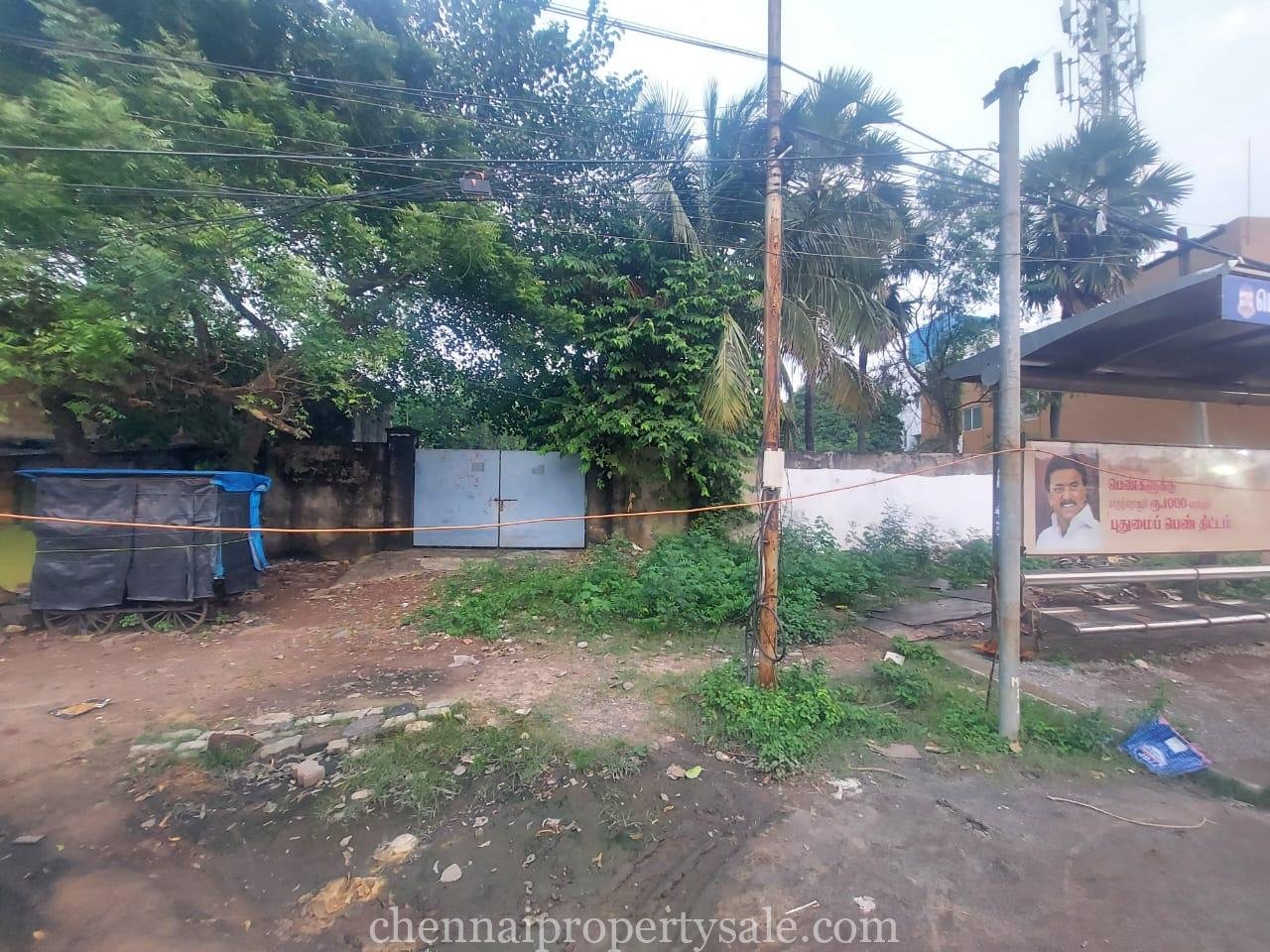 5.5 Ground On Road Residential and Commercial Land Sale in Madhavaram