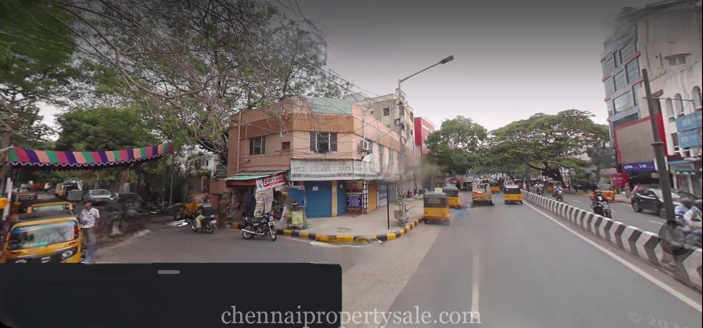 6867 Sq.Ft Commercial Land Sale in T.Nagar North Usman Road