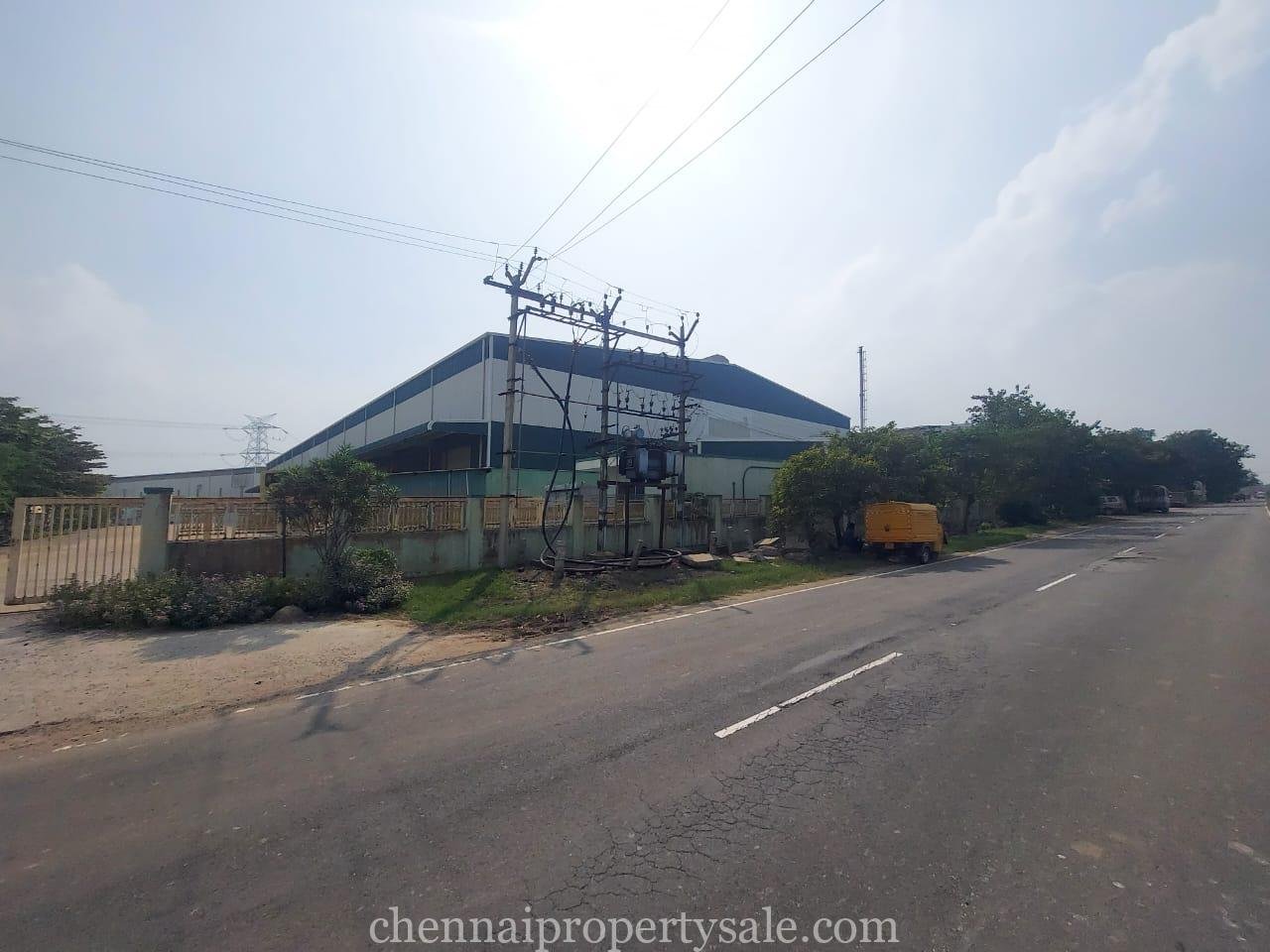 14 Acre On Road Rental Income Godown For Sale in Periyapalayam