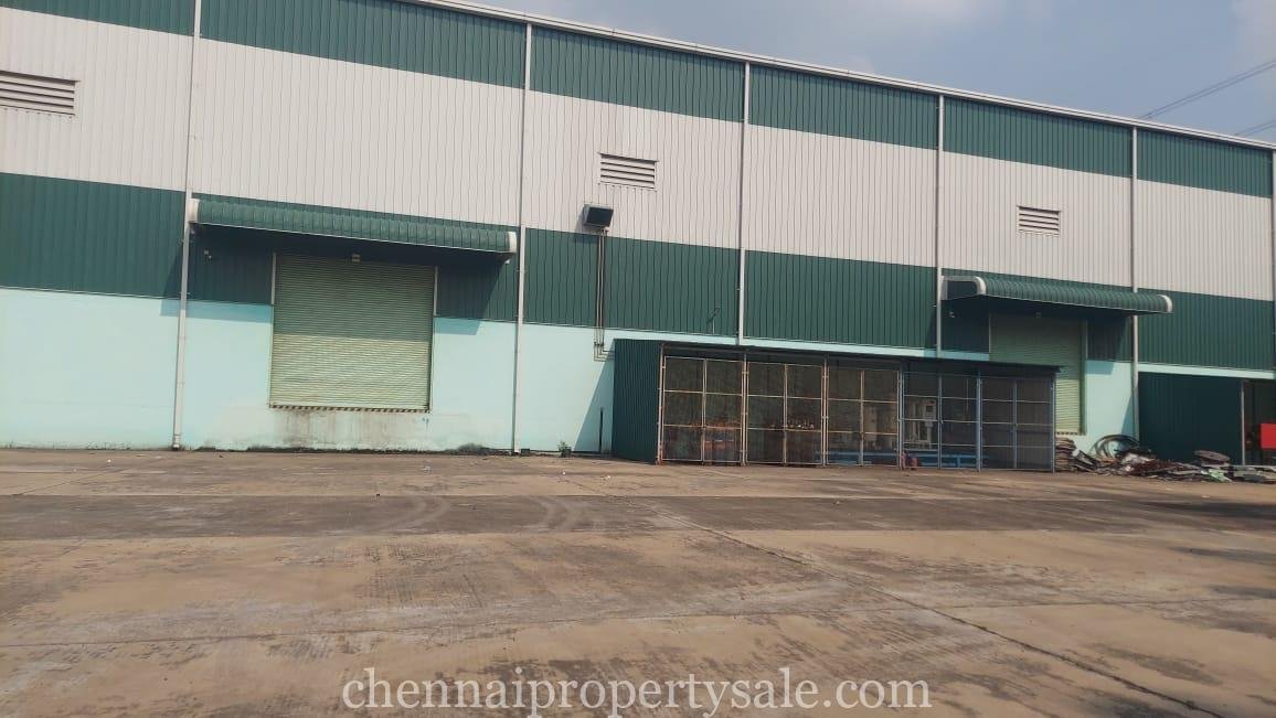 14 Acre On Road Rental Income Godown For Sale in Periyapalayam