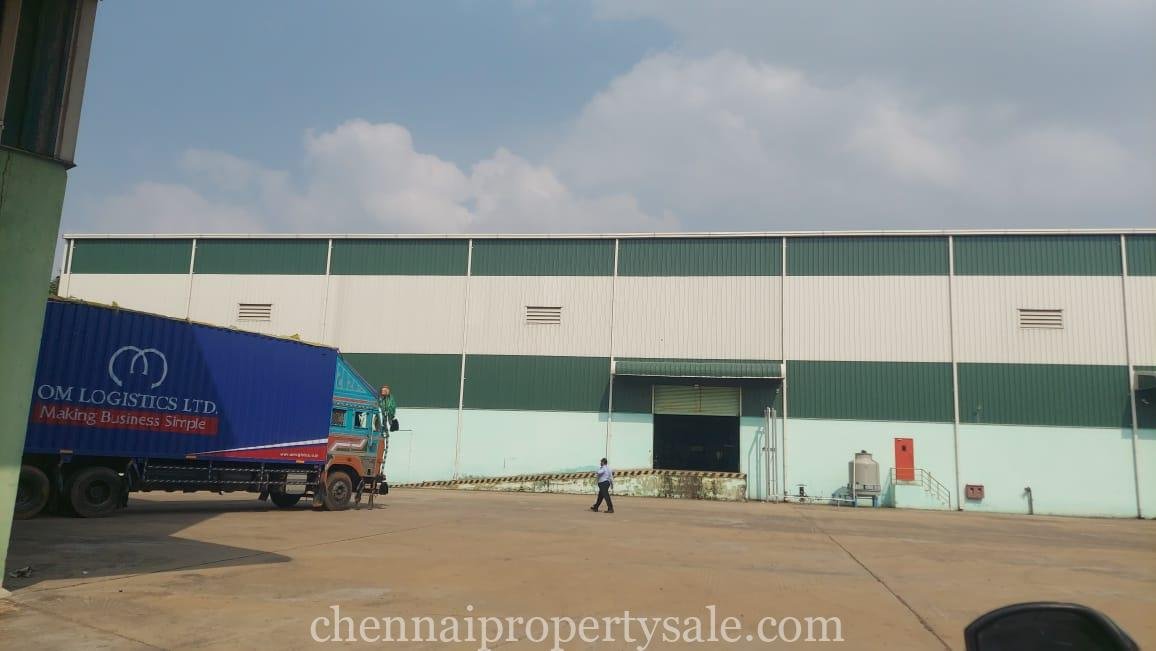 14 Acre On Road Rental Income Godown For Sale in Periyapalayam