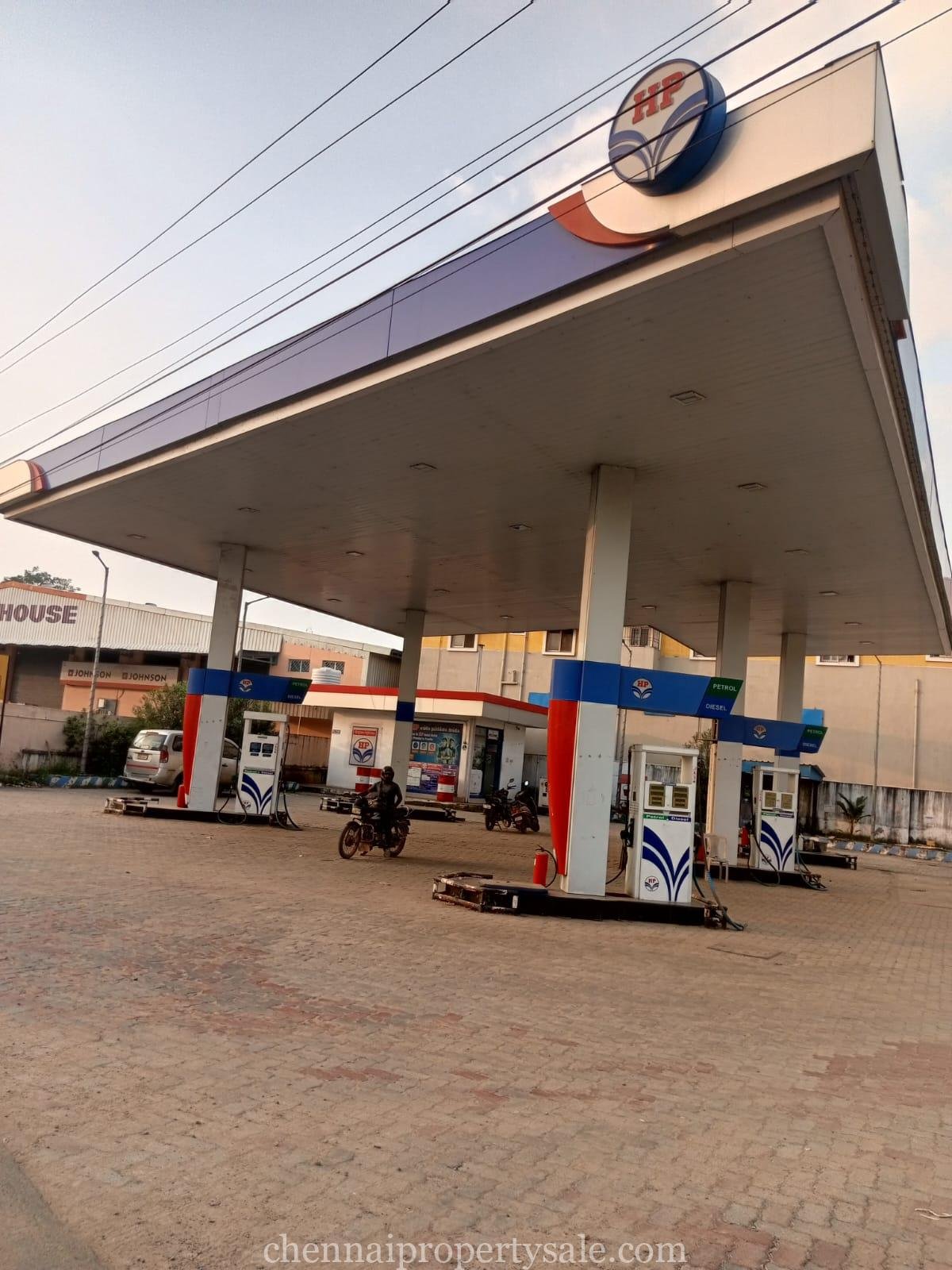 Running Petrol Bunk With Land For Sale in Vadaperumbakkam