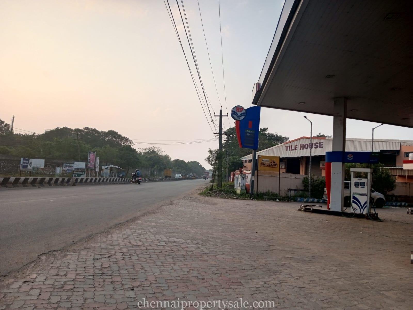 Running Petrol Bunk With Land For Sale in Vadaperumbakkam