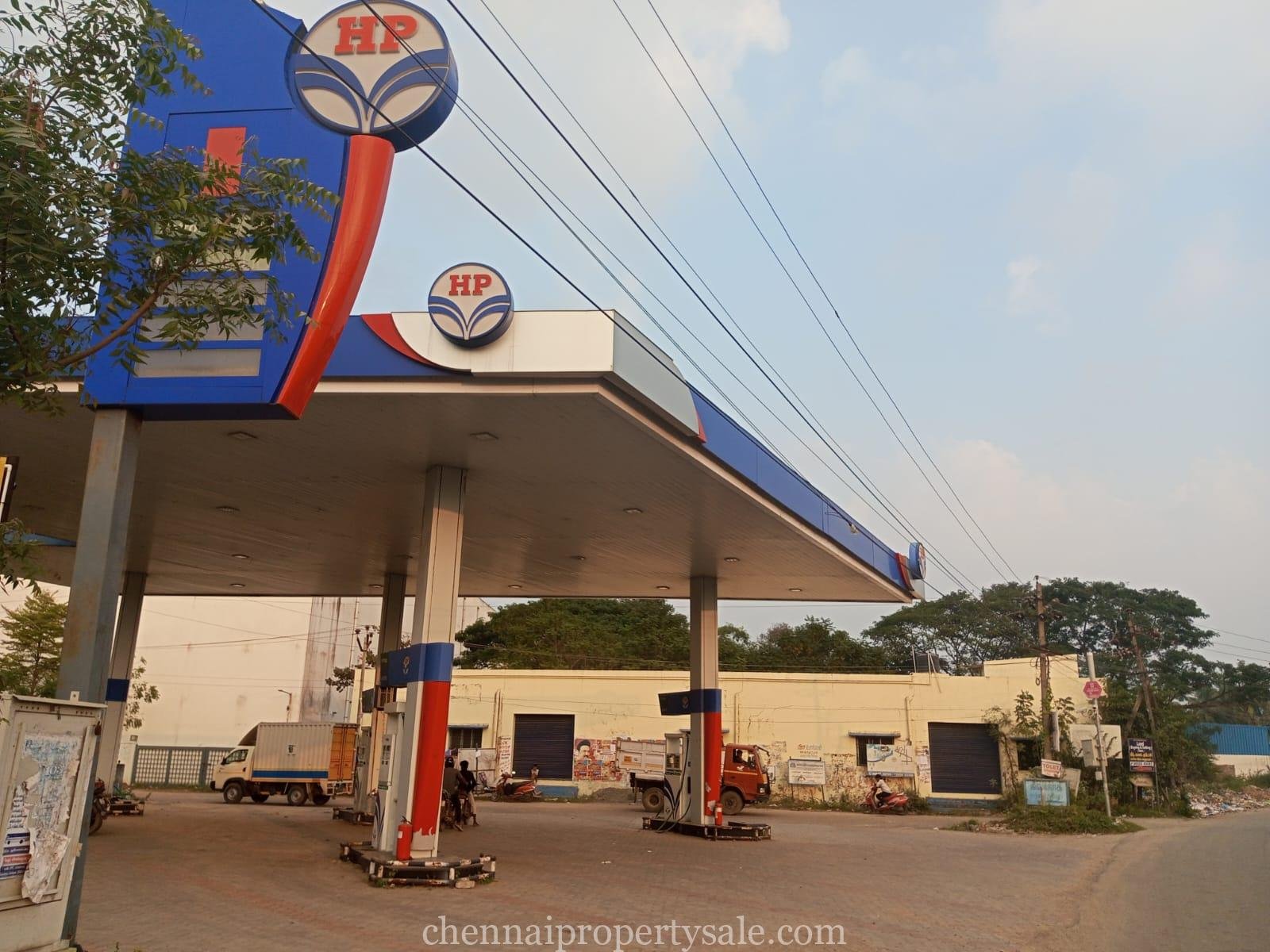 Running Petrol Bunk With Land For Sale in Vadaperumbakkam