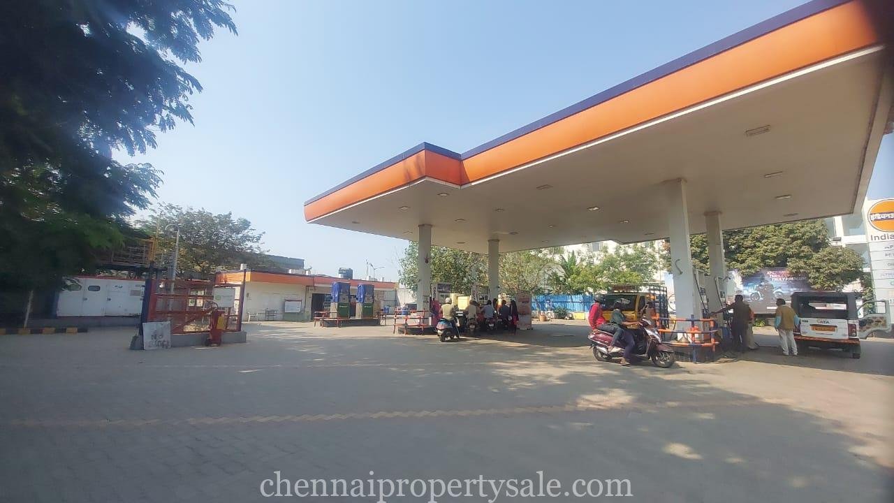 Running Petrol and Gas Bunk With Land For Sale in Ambattur