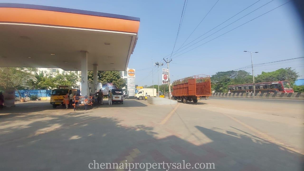 Running Petrol and Gas Bunk With Land For Sale in Ambattur